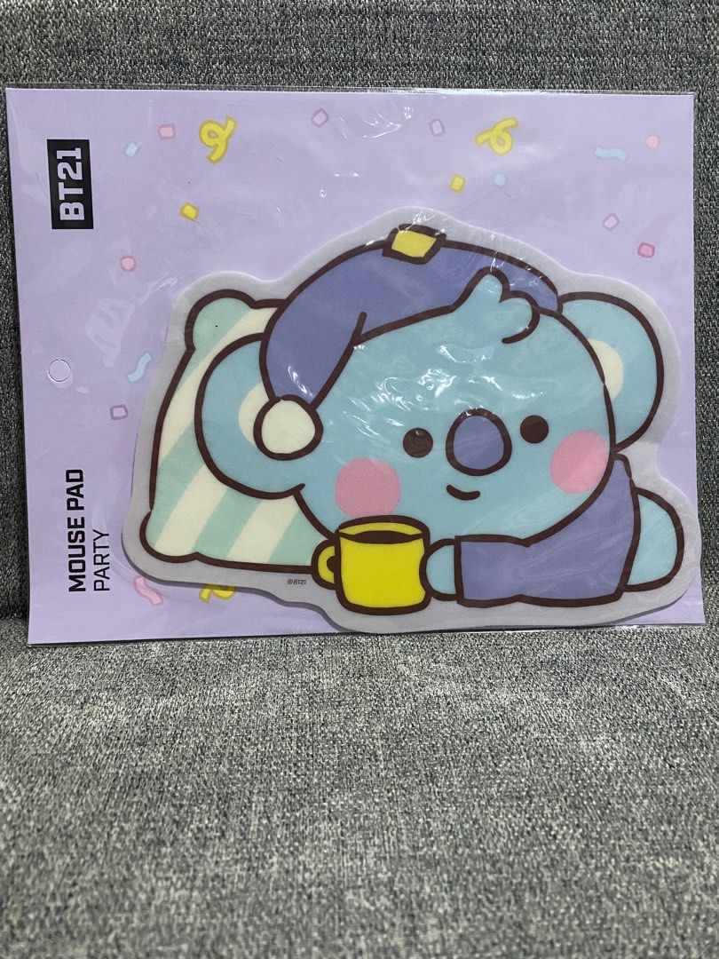 BT21 KOYA - mousepad party (Category: Mouse & Mousepads) located in Las Pinas. Submitted by fortheloveofbangtan (Listing ID 1327713125, Image 1). Description: .
