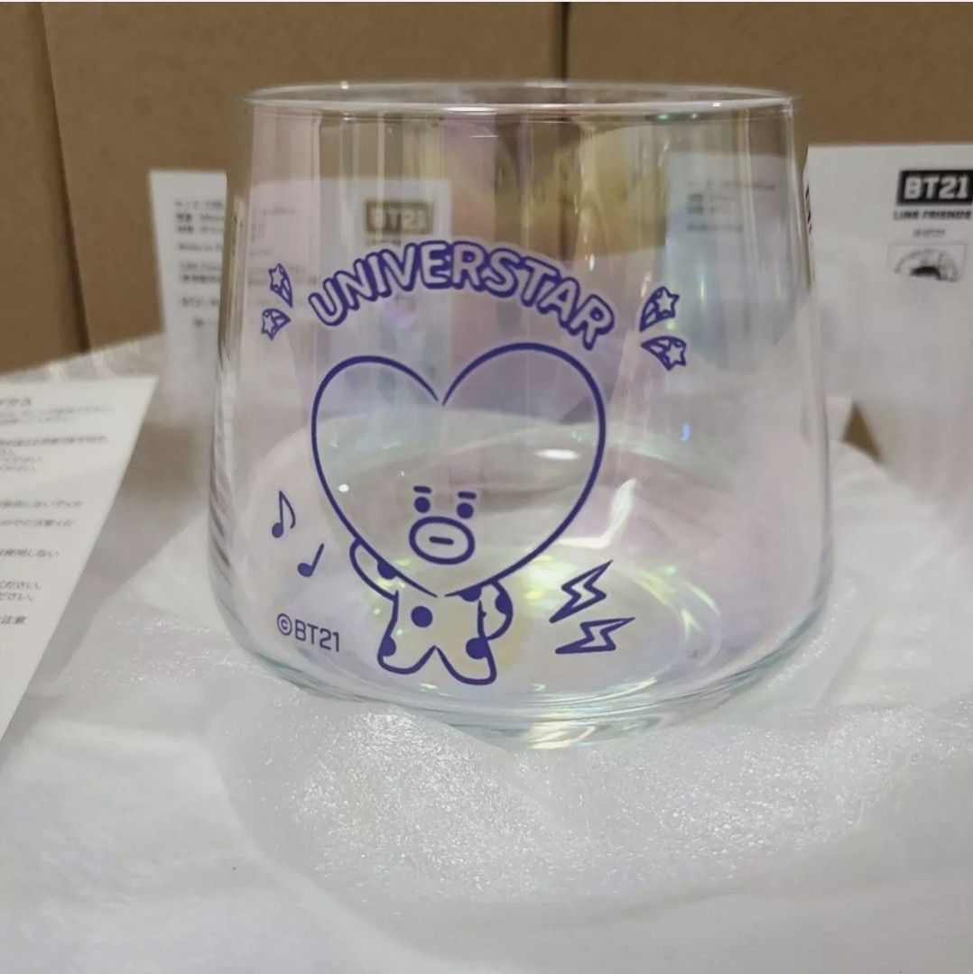 BT21 Universtar - TATA (Category: Vintage Collectibles) located in Makati City. Submitted by Vnerrie (Listing ID 1327606182, Image 1). Description: BT21 Universtar Aurora glass - TATA Php 500, negotiable brand new kept in a storage only, never been used nor displayed..