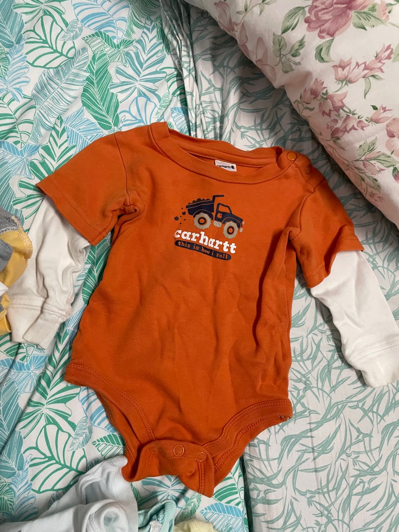 Carhartt baby onesies Babies Kids Babies Kids Fashion on Carousell