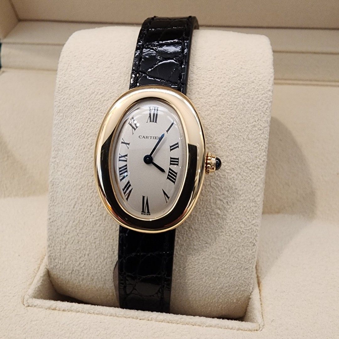 Vintage cartier baignoire watch on sale