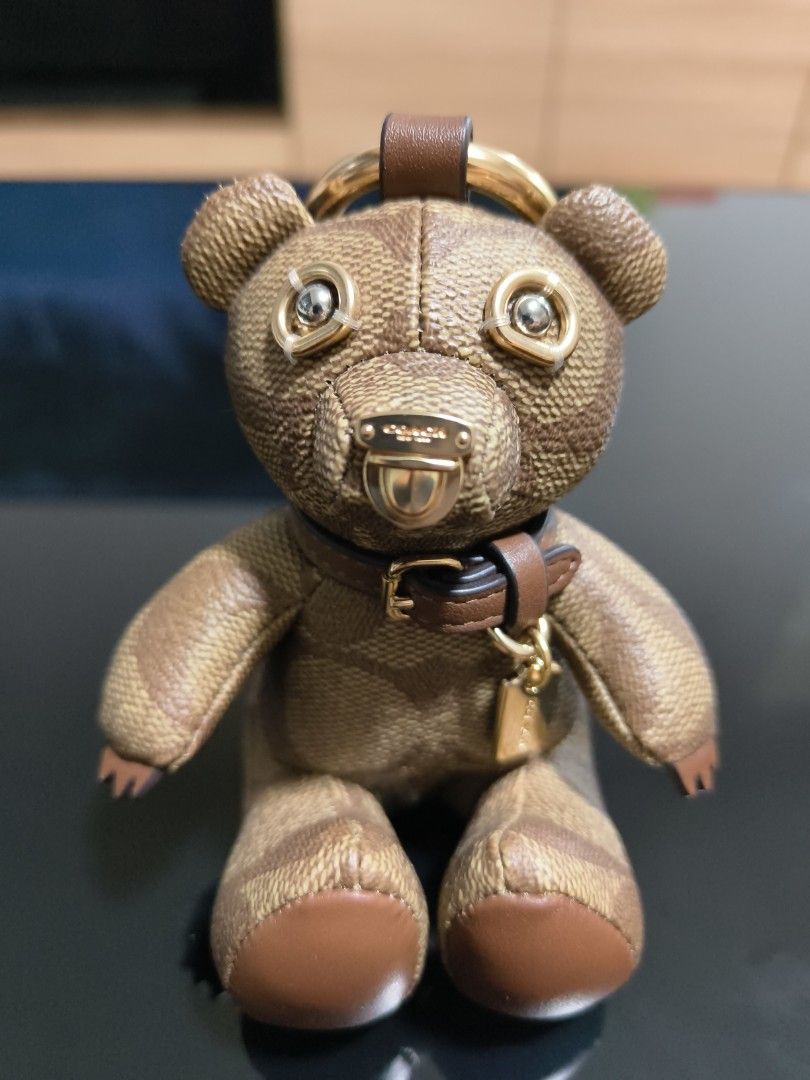 Coach teddy bear bag clearance