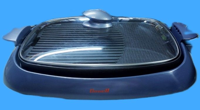 Dowell Healthy Indoor Grill (Category: Cookware & Accessories) located in San Juan City. Submitted by rosarior.ong (Listing ID 1327627454, Image 1). Description: Electric indoor grill. Like new. Used about 4 or 5 times only then stored. Loc: San Juan City MOP: Gcash Pick up or shipping (booked and shouldered by Buyer) PM if interested..