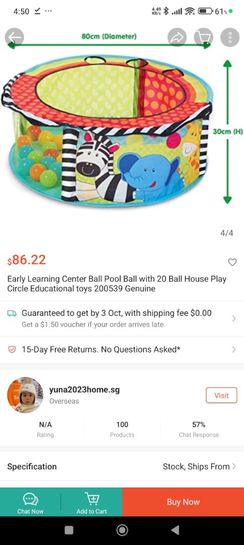 Elc giant sensory ball pit clearance