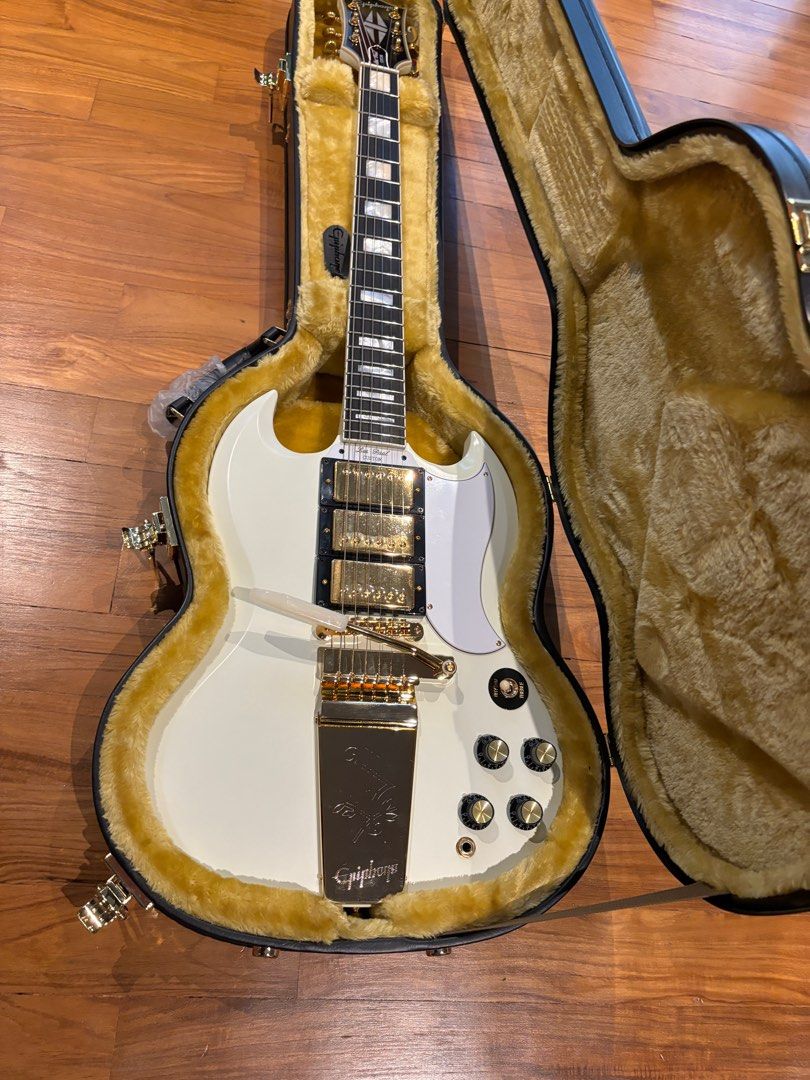 Epiphone Inspired by Gibson Custom Shop 1963 Les Paul SG Custom with ...