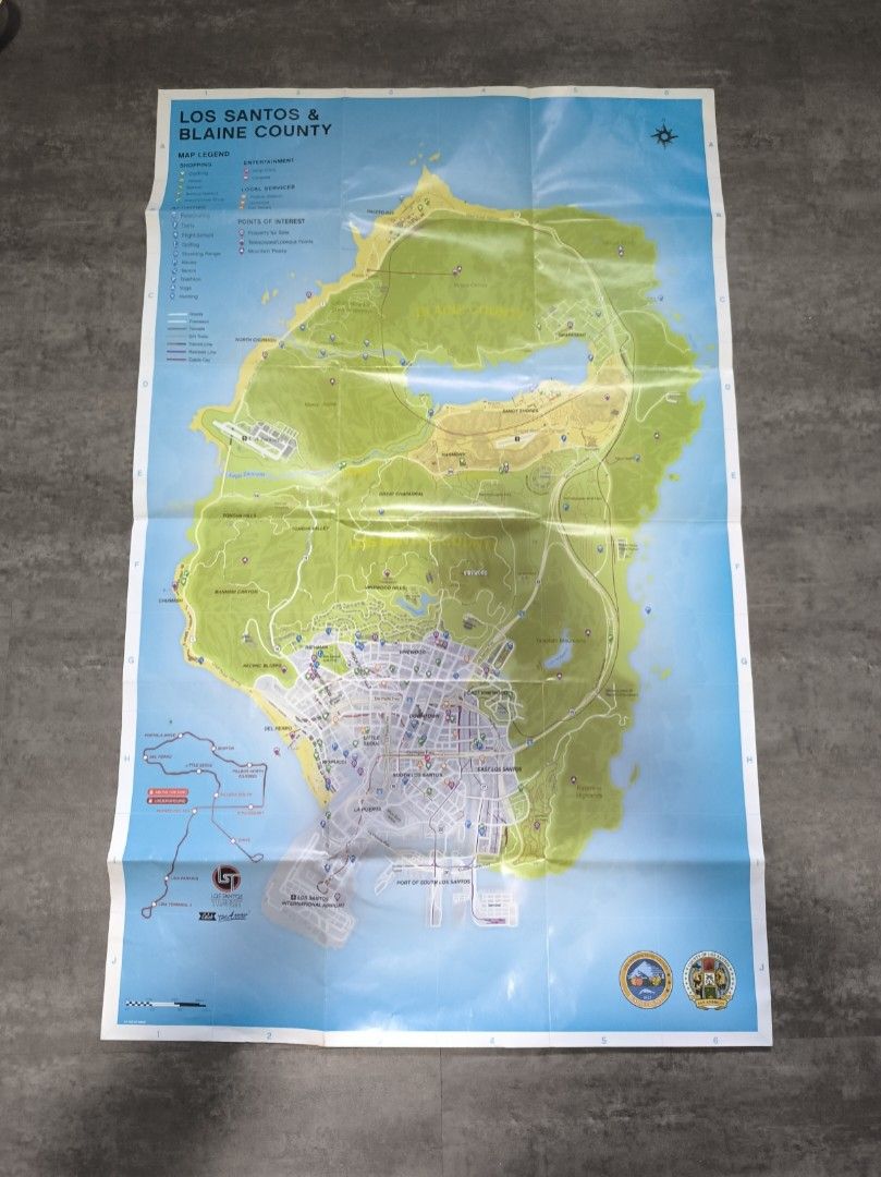 GTA 5 Los Santos Blaine County Map Hobbies Toys Toys Games On Gta 5 Los Santos Blaine County 1727342062 Bd7e4307 Progressive 