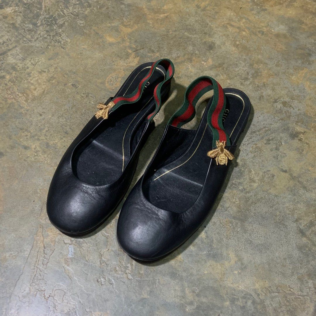 Gucci bayadere bee ballerina flat hotsell