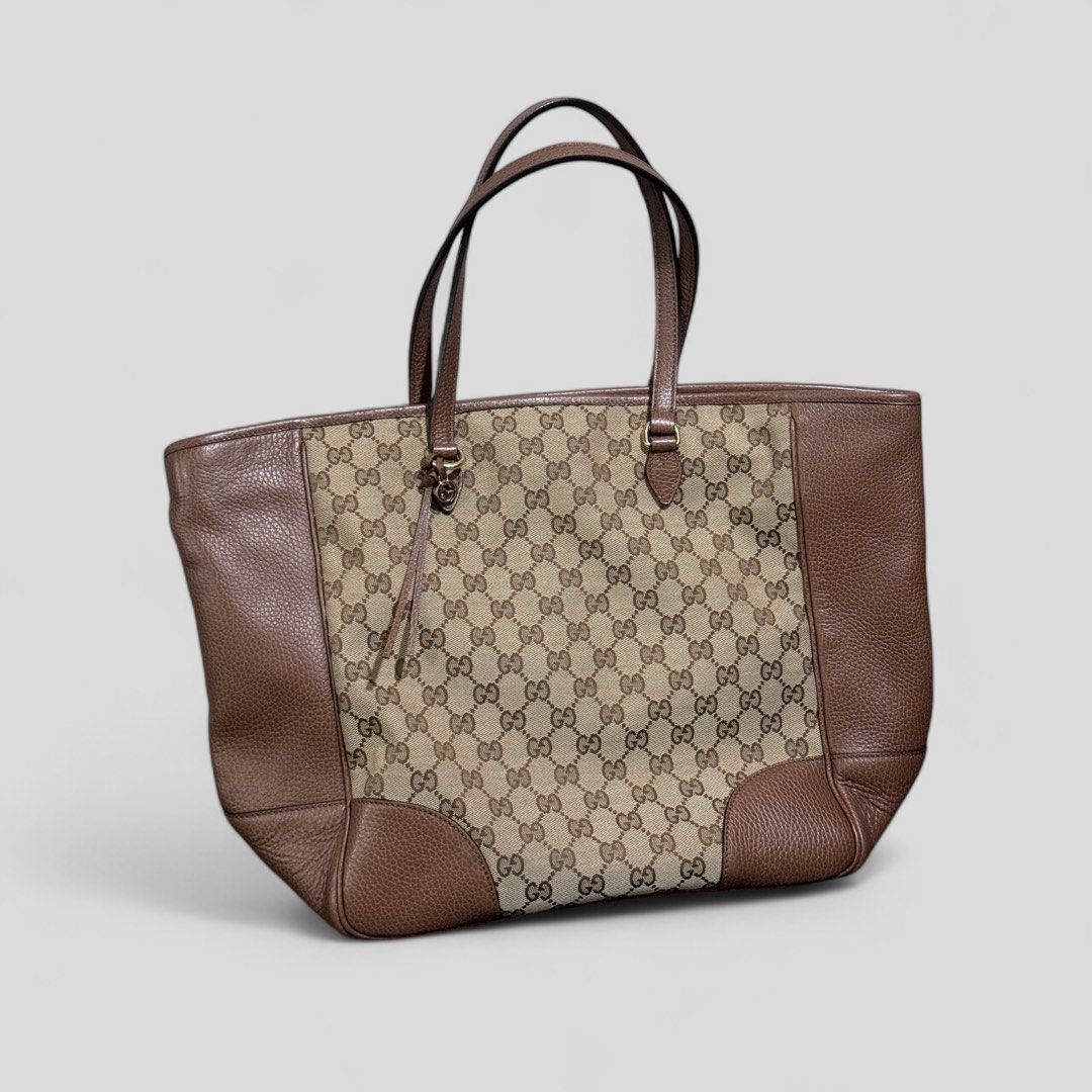 Gucci Bree Cloth Large Tote Bag Overnight School Office Mommy Travel Bag
