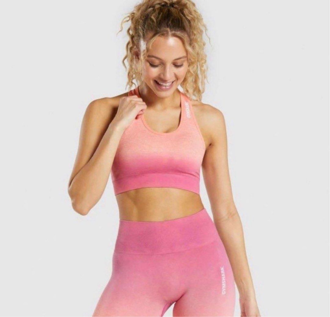 Ombre seamless gymshark clearance