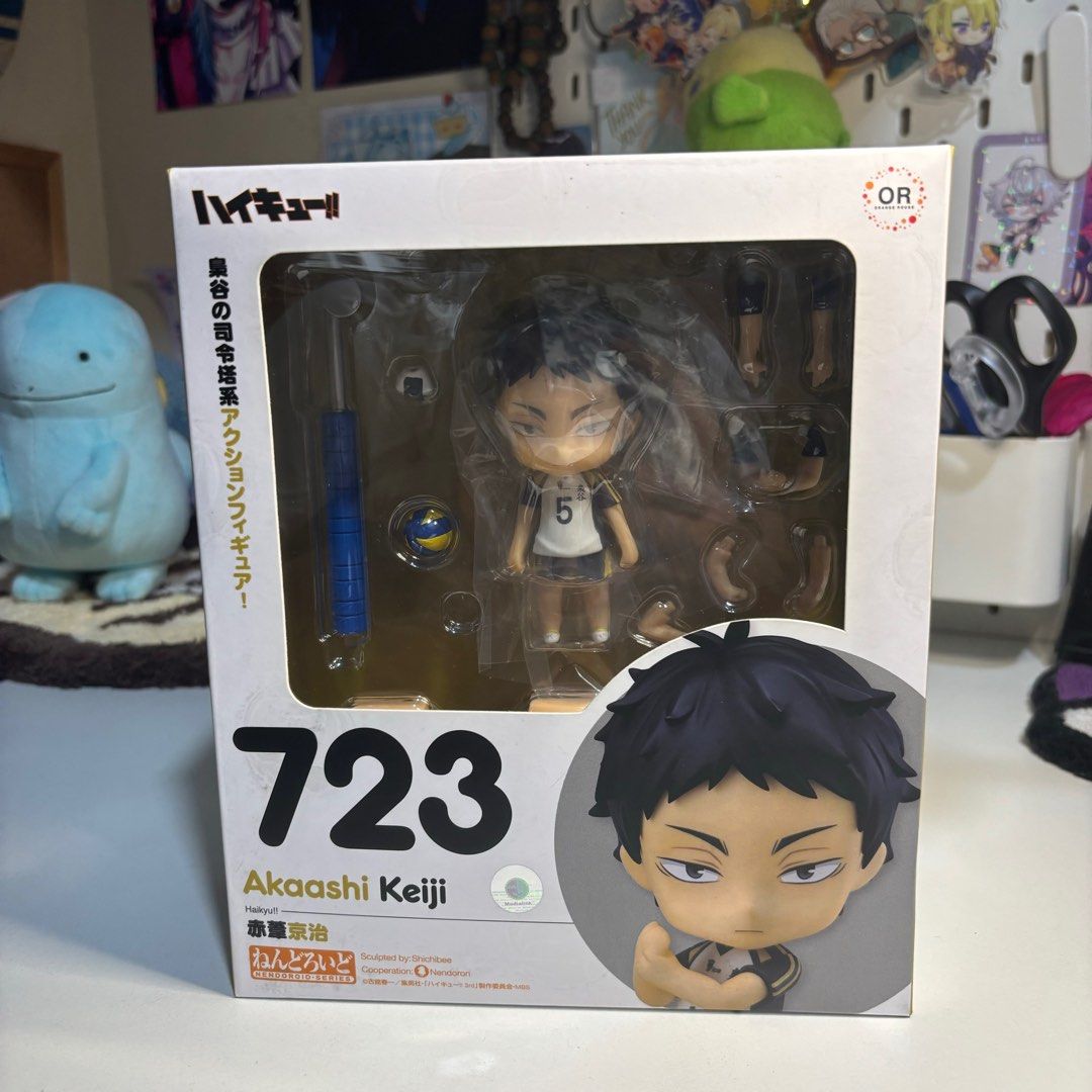 Haikyuu!! Akaashi Keiji nendroid (Category: Figurines & Statues) located in Quezon City. Submitted by mjcapt (Listing ID 1327645808, Image 1). Description: Haikyuu!! Akaashi Keiji nendroid MISB.