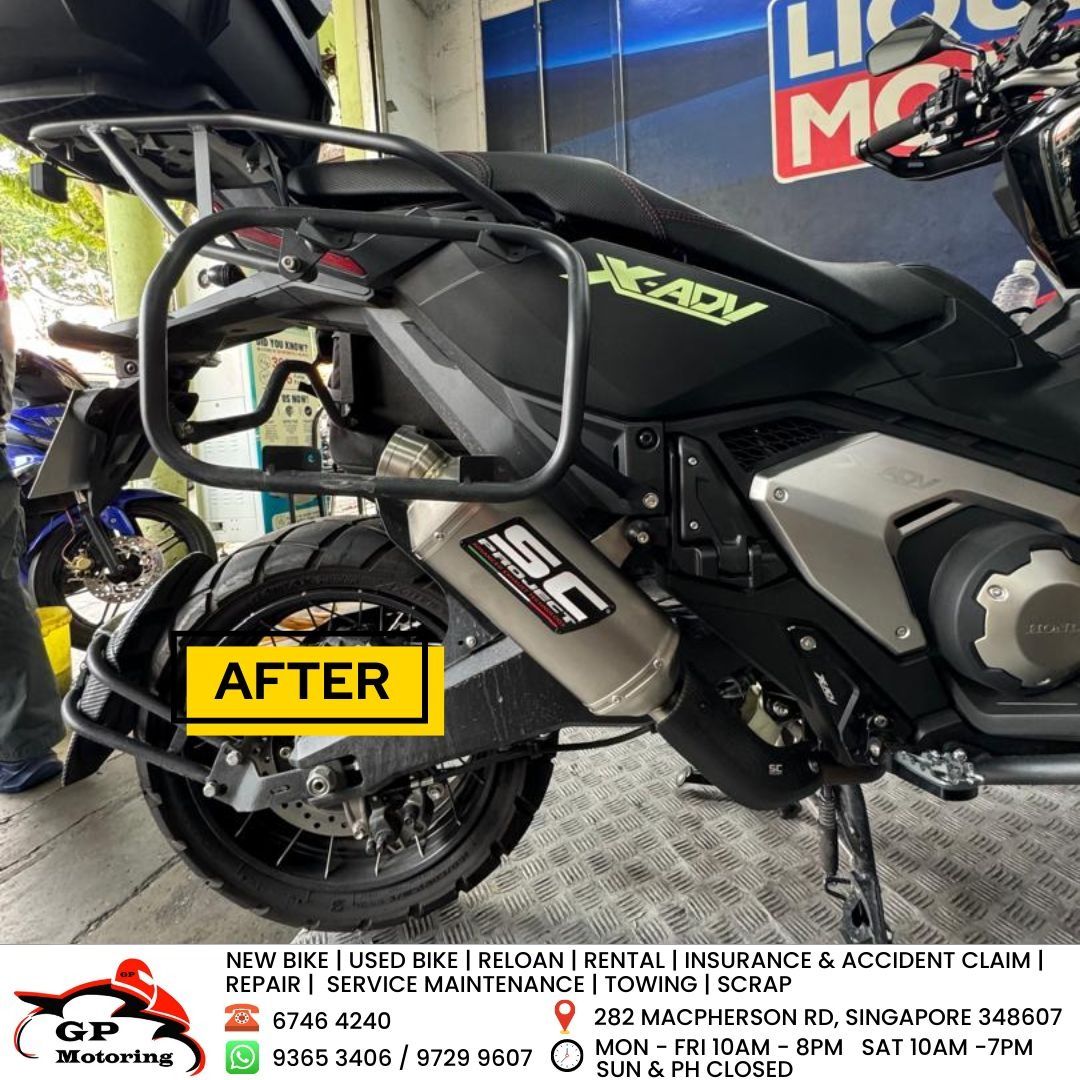 HONDA X-ADV 750 TERMIGNONI AKRAPOVIC LEOVINCE SC PROJECT