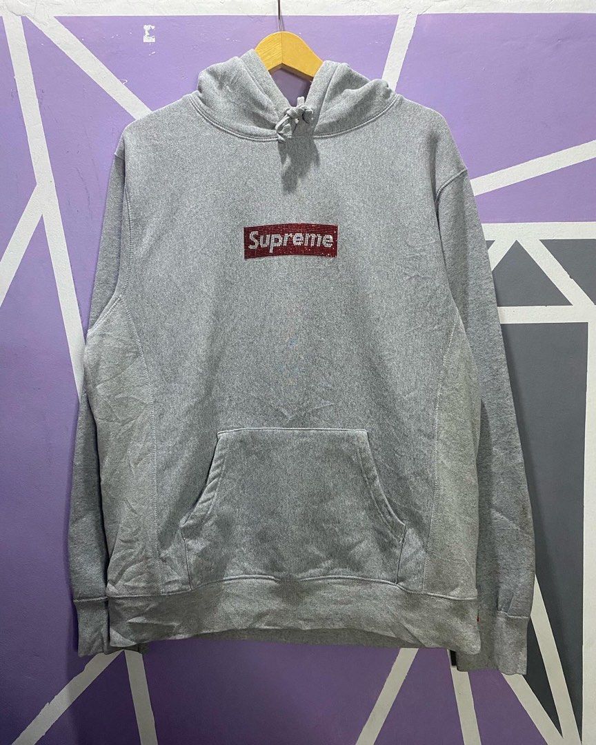 Logo Crewneck Stockx Supreme Box Logo Hoodie Swarovski Motion Logo