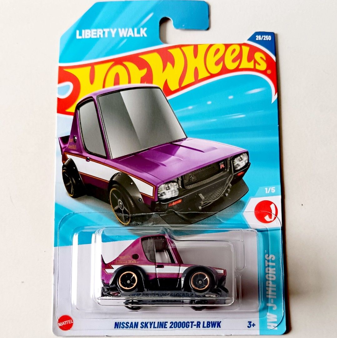 HOT WHEELS CASE A 2025 Nissan Skyline 2000GT-R LBWK Tooned, Babies ...