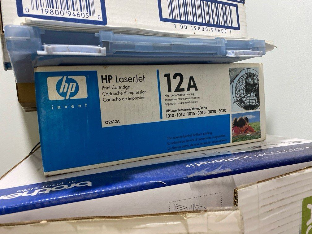HP 12A LaserJet Print Cartridge (Category: Printers, Scanners & Copiers) located in Cebu City. Submitted by amaebiii (Listing ID 1327621154, Image 1). Description: .