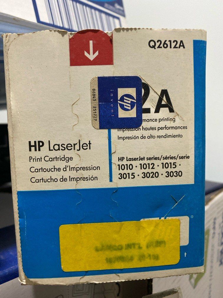 HP 12A LaserJet Print Cartridge (Category: Printers, Scanners & Copiers) located in Cebu City. Submitted by amaebiii (Listing ID 1327621154, Image 3). Description: .