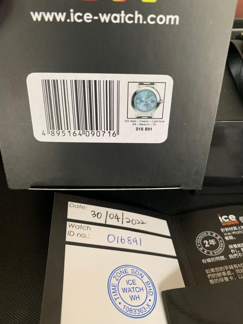 Ice steel classic light blue deals