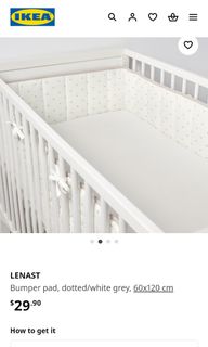 Himmelsk bumper pad clearance