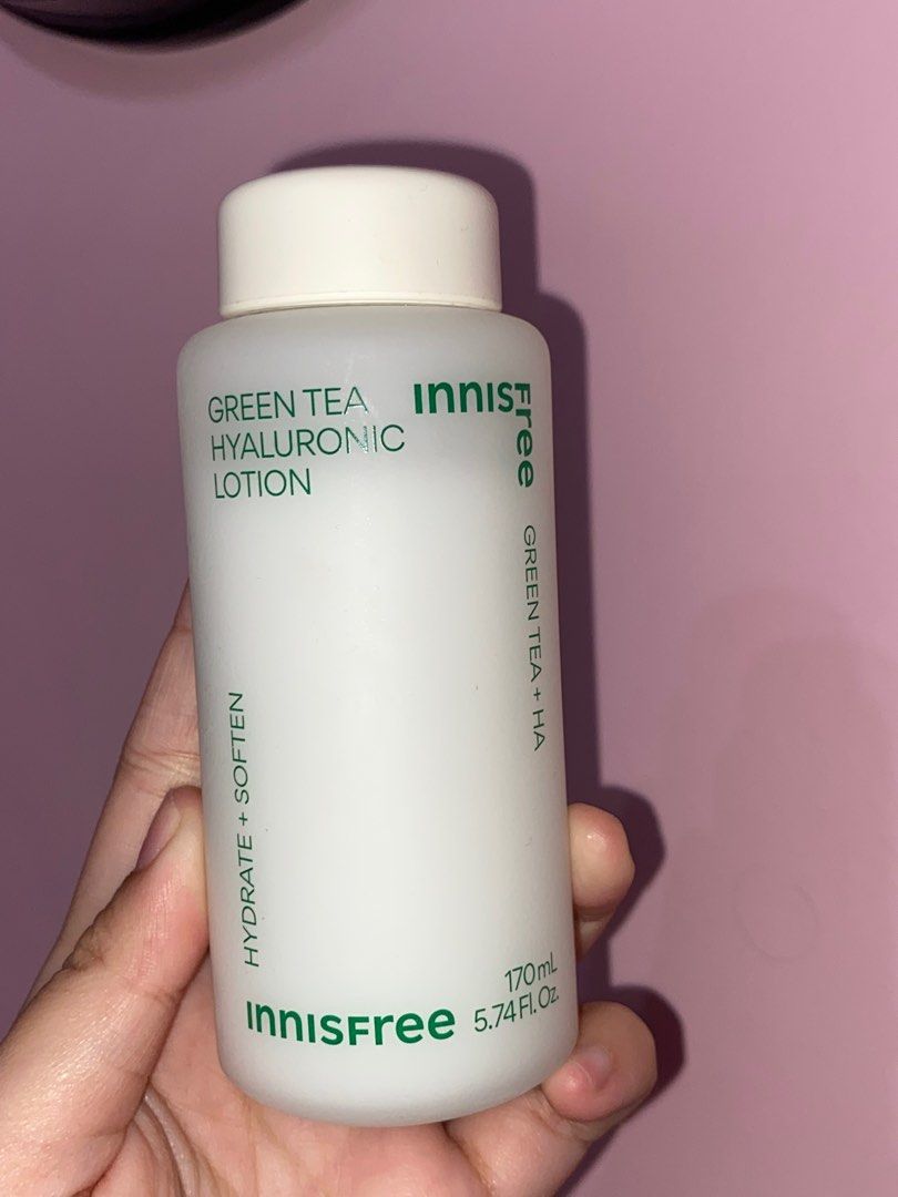 innisfree green tea lotion, Beauty & Personal Care, Face, Face Care on