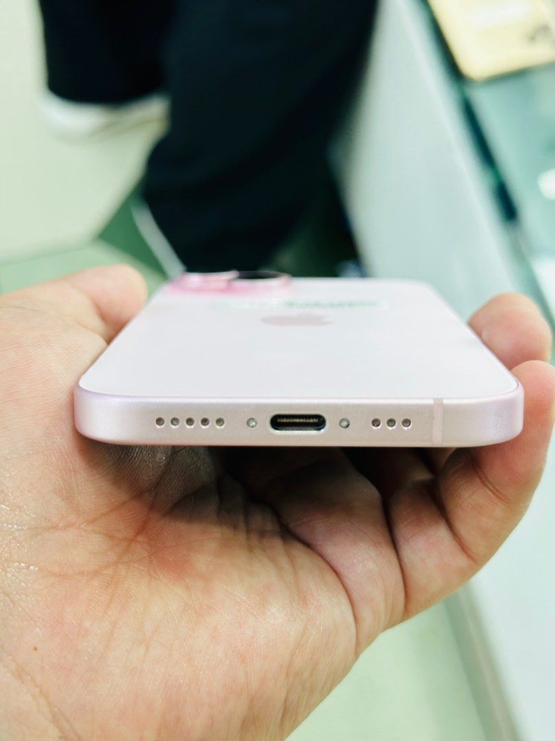 Iphone 15 128gb 100% batt FU (Category: iPhone 15 Series) located in San Juan City. Submitted by javedsgadgetshop (Listing ID 1327707441, Image 2). Description: OPEN FOR INSTALLMENT VIA CREDIT CARD/GGIVES/SPAY/BILLEASE & SWAP/TRADE-IN! BUY AND SELL! Quick Specs : Iphone 15 •128gb •NTC Variant •100% batt health •Factory Unlock •95% Smoothness •No hidden issue | No Repaired •100% Authentic | Not Refurbished •w/ OEM Charger & store warranty ❣️ - ser