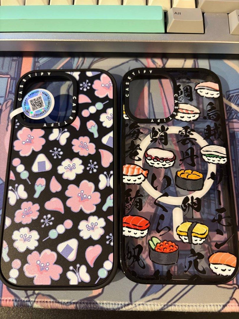 iPhone 16 Pro (Sakura) and iPhone 16 (Sushi) Casetify Japan