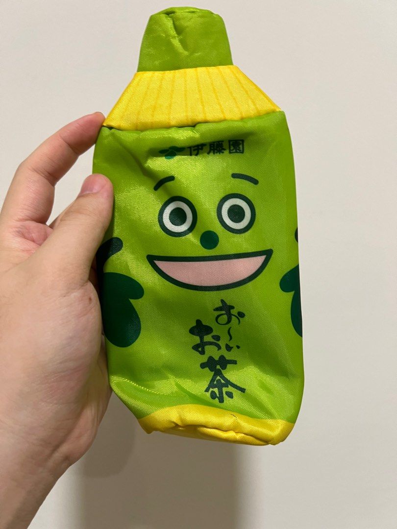 Itoen Green Tea Mascot Pouch Pencil Case, Hobbies & Toys, Stationery