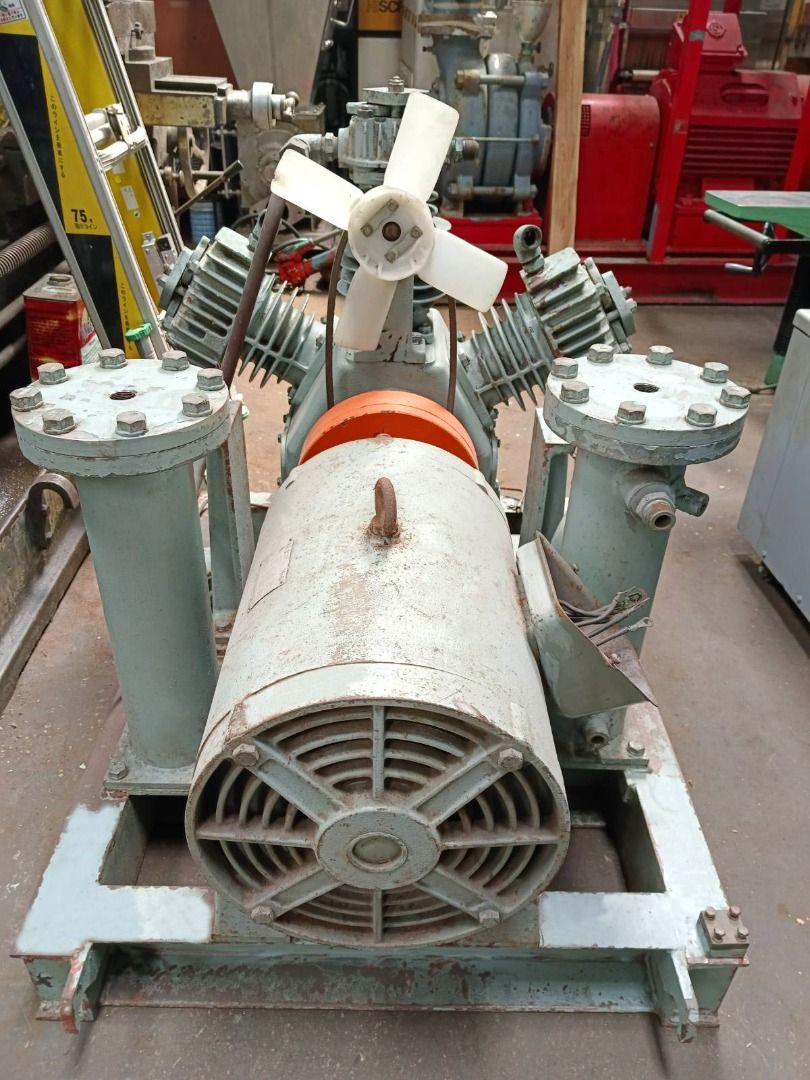 KAJI Starting Compressor 15hp 6poles 220V 36 bars from Japan ...
