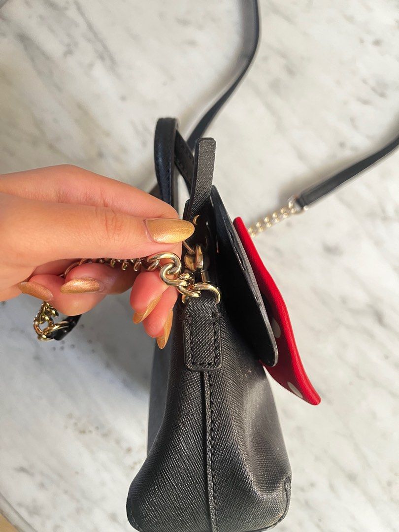 Kate Spade Minnie Mouse Mini Maise Crossbody Barang Mewah Tas Dompet di Carousell