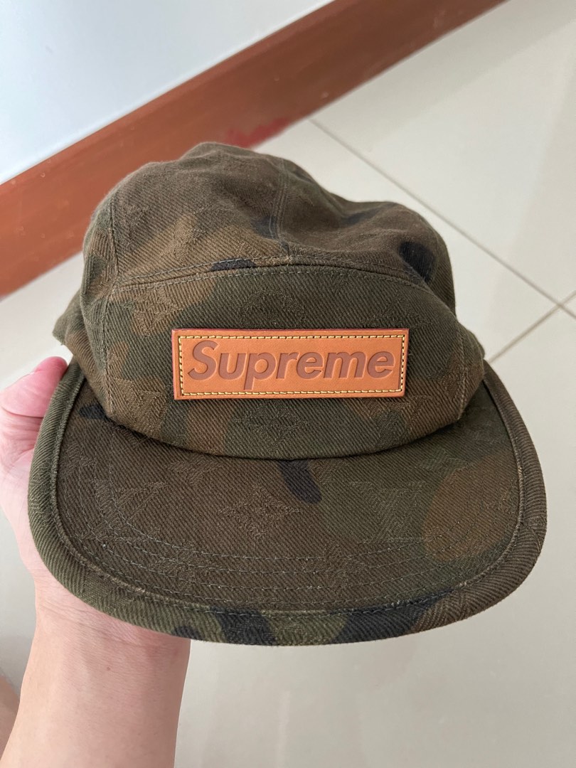 Louis vuitton supreme cap hot sale