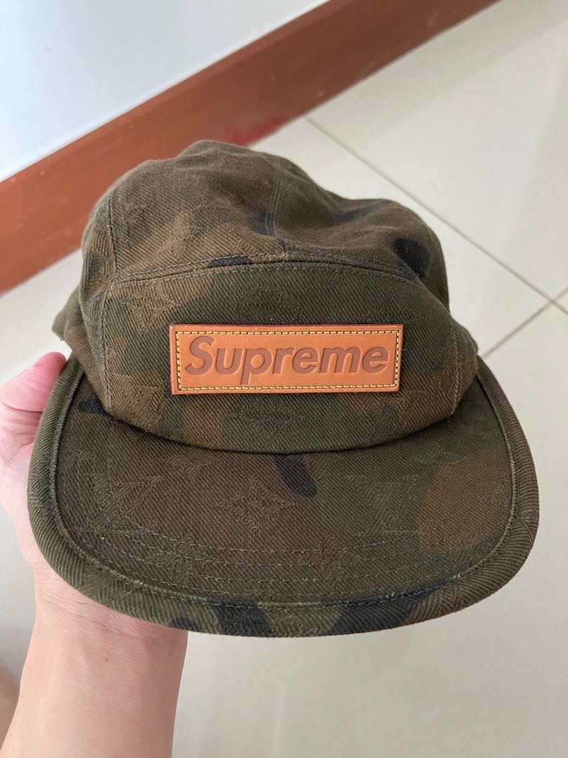 Louis vuitton x supreme cap clearance