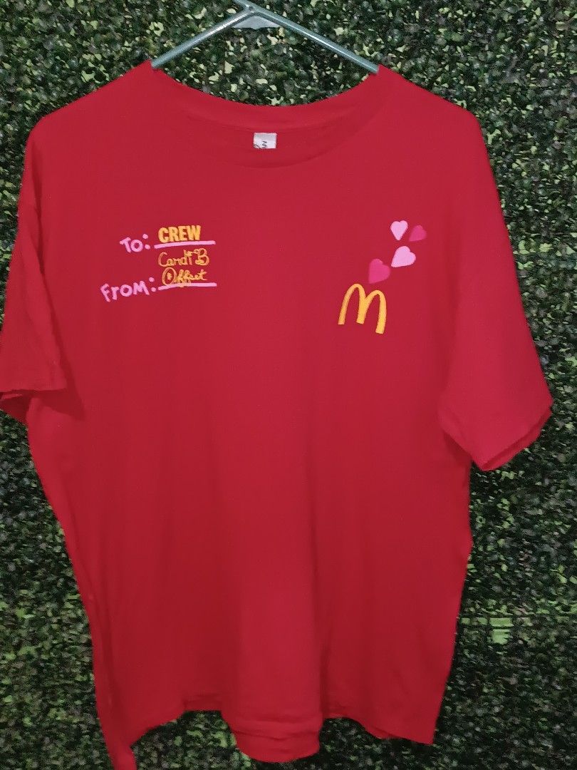 McDonalds x Cardi B "Offset" 2023 shirt (Category: Tshirts & Polo Shirts ) located in Manila. Submitted by thriftspotting (Listing ID 1326540041, Image 3). Description: .