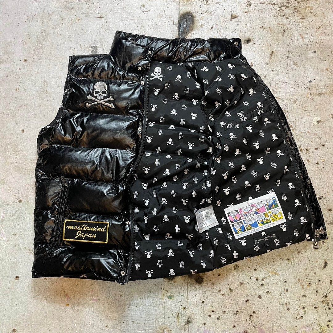 MONCLER x MASTERMIND PUFFER VEST Men s Fashion Coats Jackets and Outerwear on Carousell