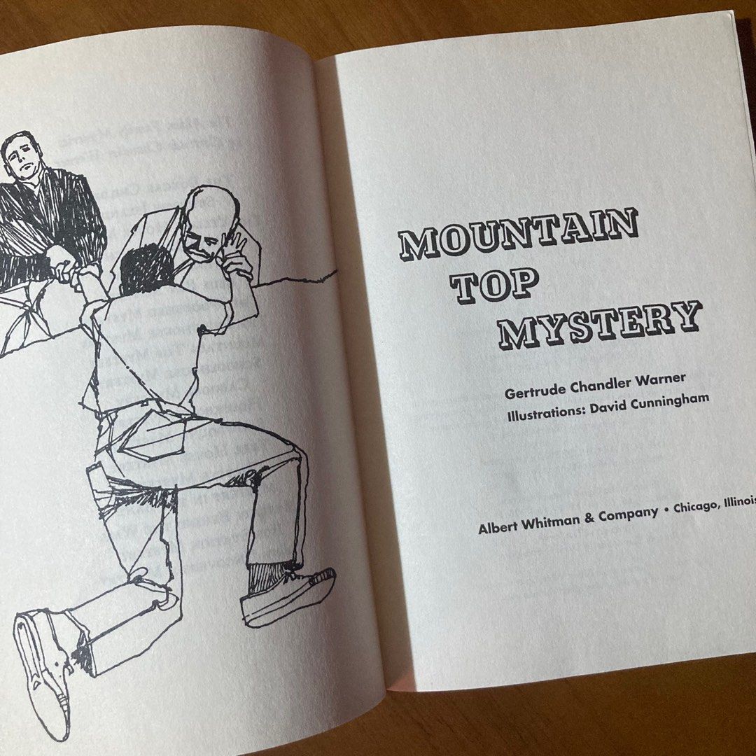 Mountain Top Mystery by Gertrude Chandler Warner, Illustrated by David ...