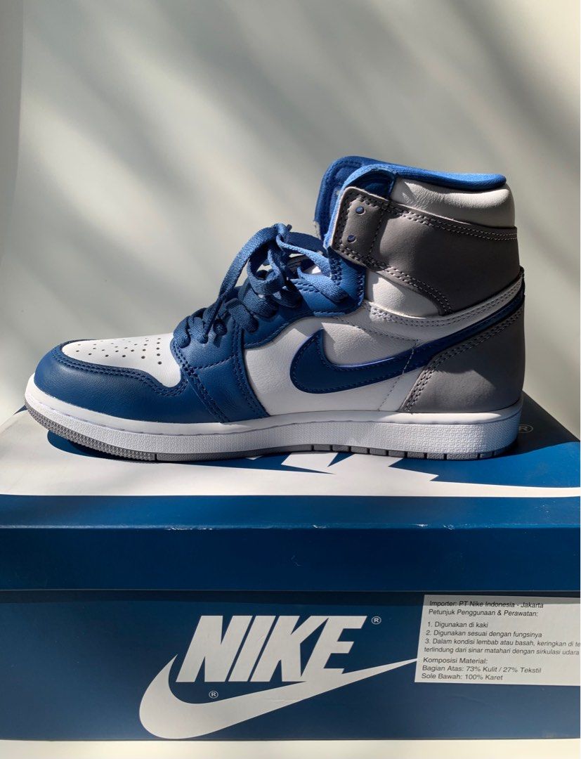 Nike air jordan retro high OG vrai bleu