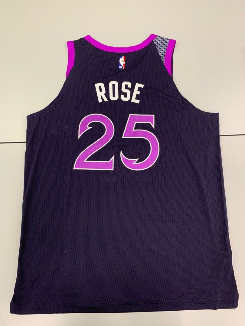 derrick rose jersey city edition