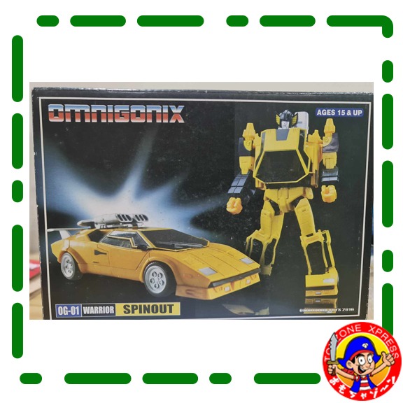 Figurines Transformers Sunstreaker & Spin-Out - Hasbro, Occasion, Universe