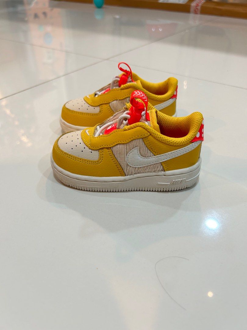 Yellow air force 1 infant discount