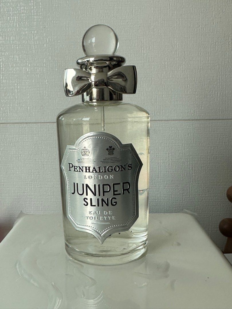 Penhaligon's Juniper Sling (Category: Fragrance & Deodorants) located in Manila. Submitted by jcl1234 (Listing ID 1327605740, Image 1). Description: 100% Authentic. Around 100% Full. Can send more pictures for authenticity READ FIRST, SAVE OUR TIME ❌️ Rushing ❌️Lalamove COD ✅️PAYMENT FIRST ONLY #2024declutter 📍Location: Tondo Manila ✅️MOP: Bank Transfer( BDO, AUB, Eastwest, Seabank), Gcash , Paymaya ✅️Shipping: c/o Buyer.