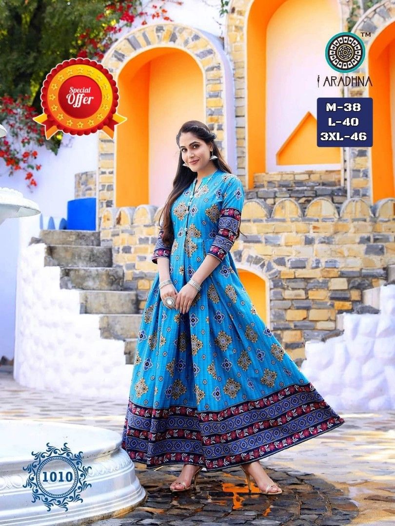Long gown maxi kurti on sale