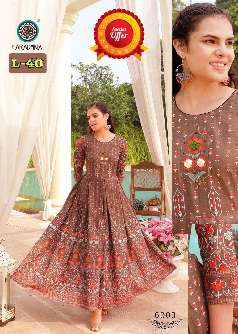 Long gown maxi kurti on sale