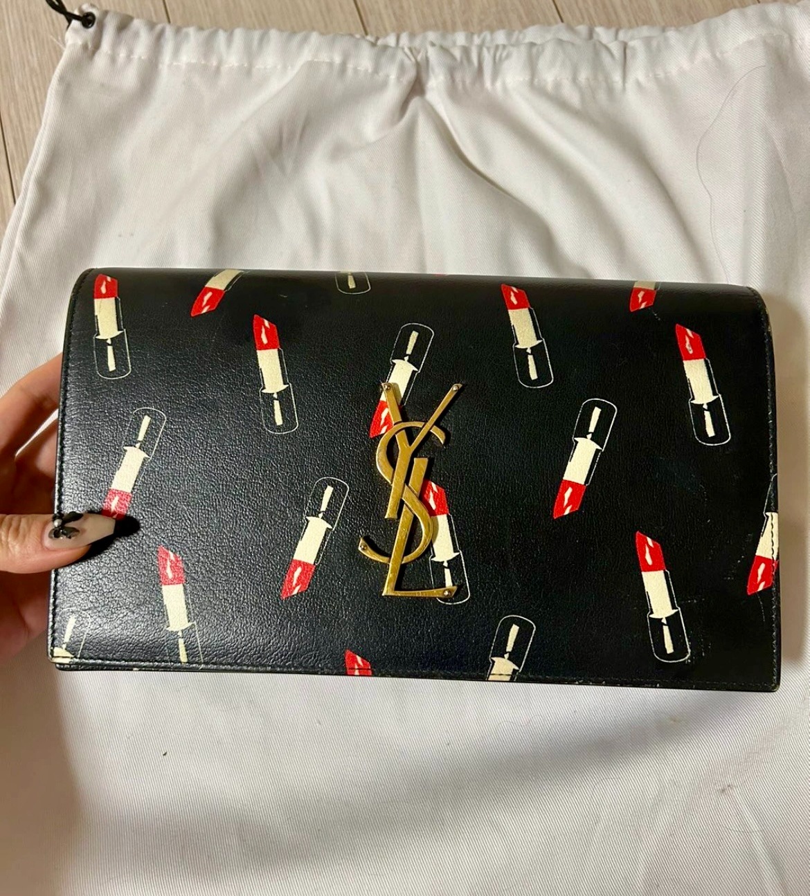 Ysl lipstick bag best sale