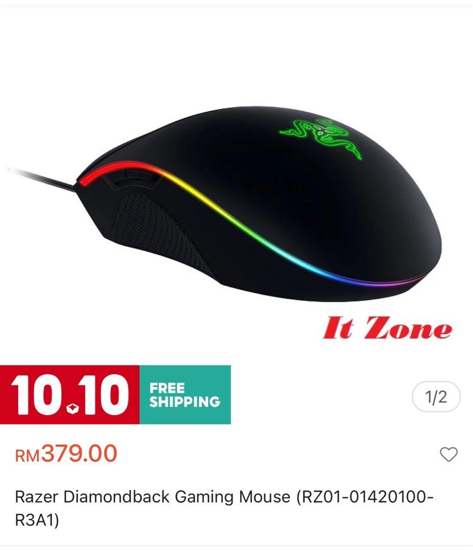 Razer Diamondback Collector’s Edition (2 Years Warranty), Computers