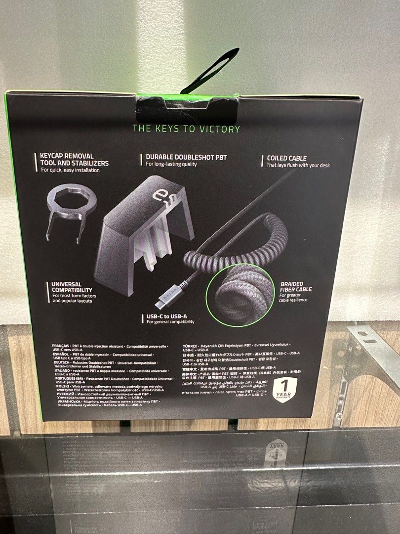 Razer PBT Keycap Upgrade Set for Mechanical and Optical Keyboards