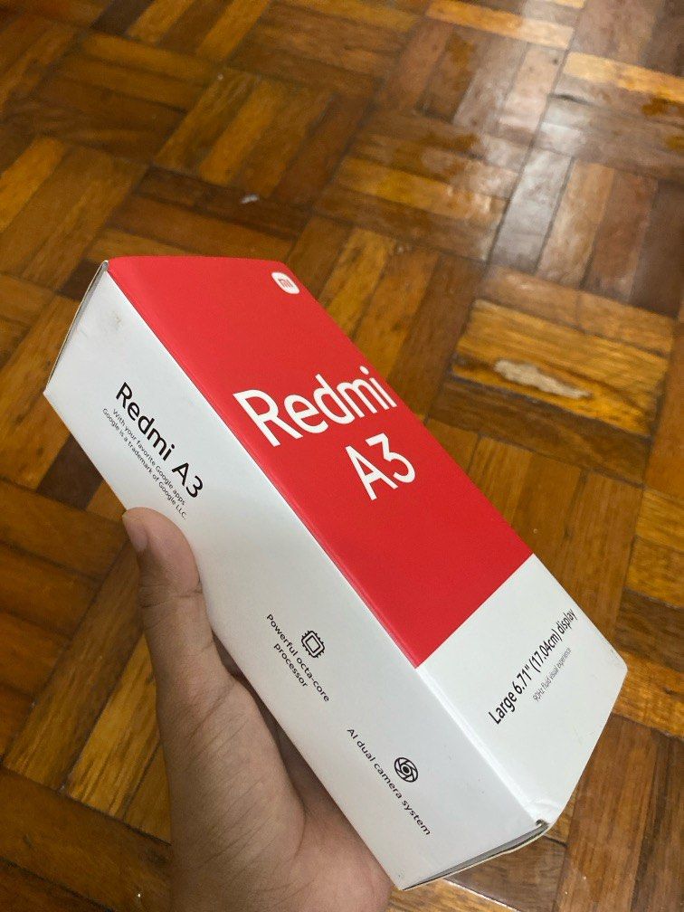 Redmi A3 FOREST GREEN with box and 1 year warranty (bought 5/6/2024