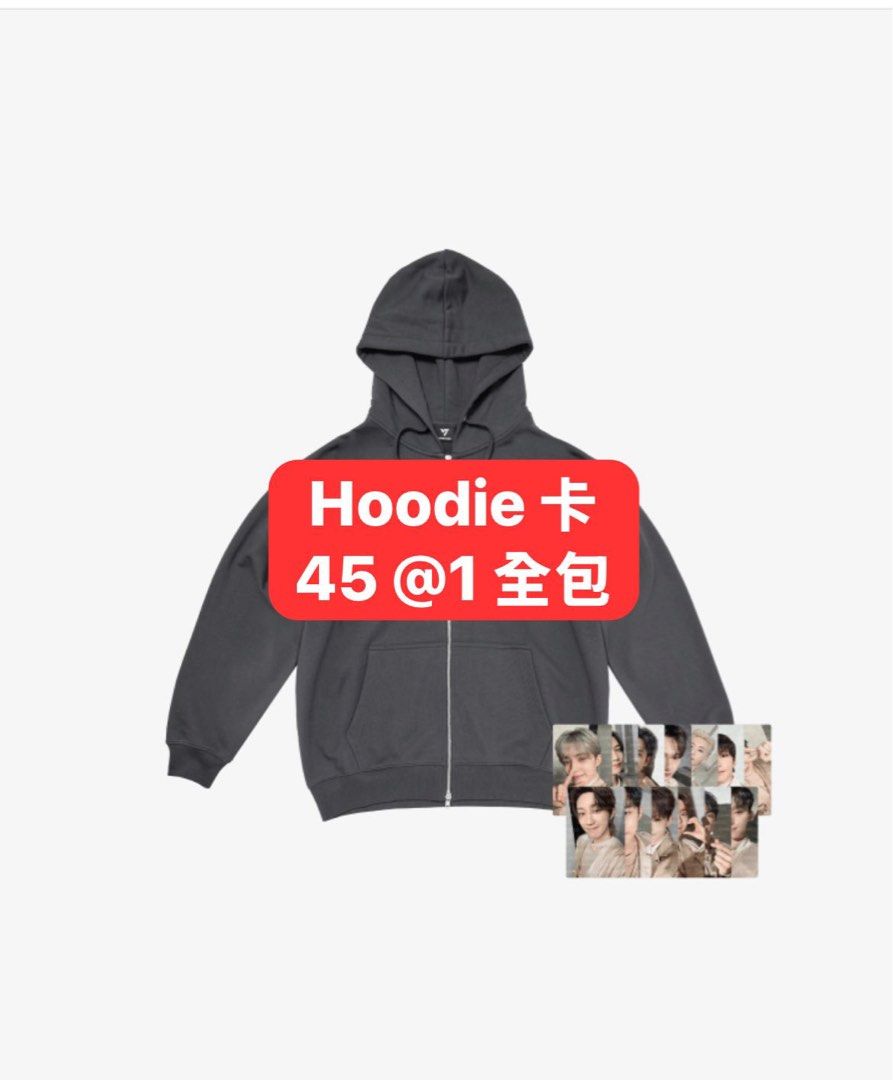 SEVENTEEN right here ジップアップフーディーXL seventeen パーカー zip-up hoodie right here