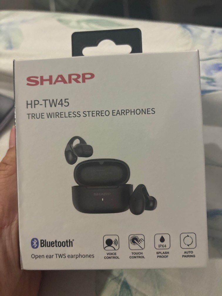 Sharp noise canceling true wireless stereo earphones clearance