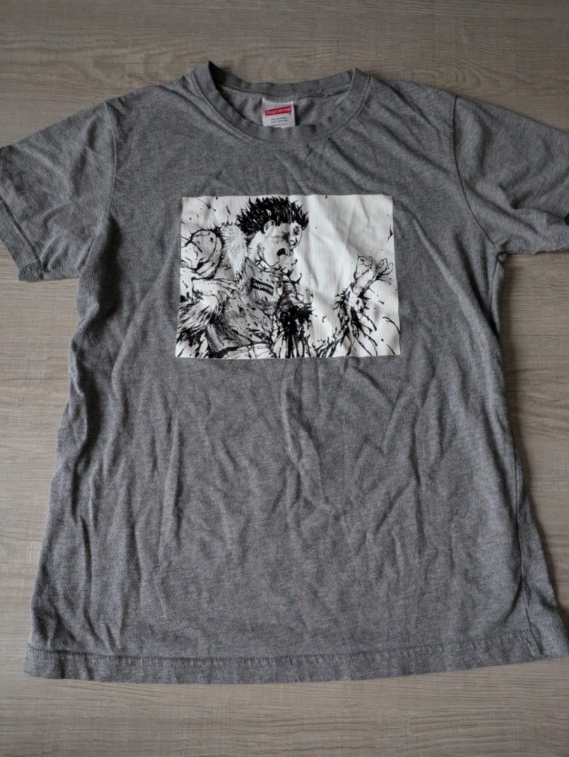 Supreme Akira collab grey shirt
