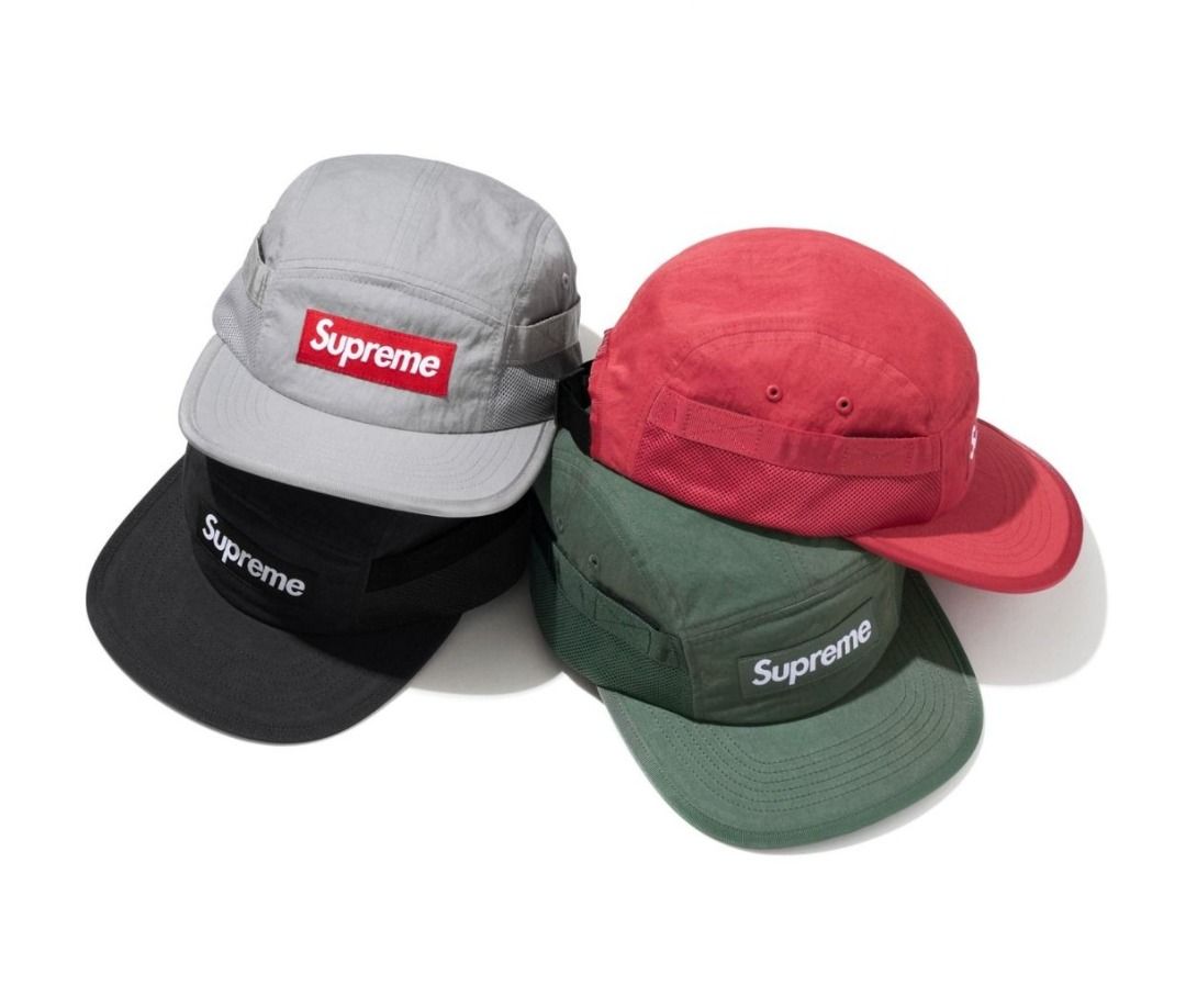 Supreme Mesh Pocket Camp Cap Men s Fashion Watches Accessories Caps Hats on Carousell
