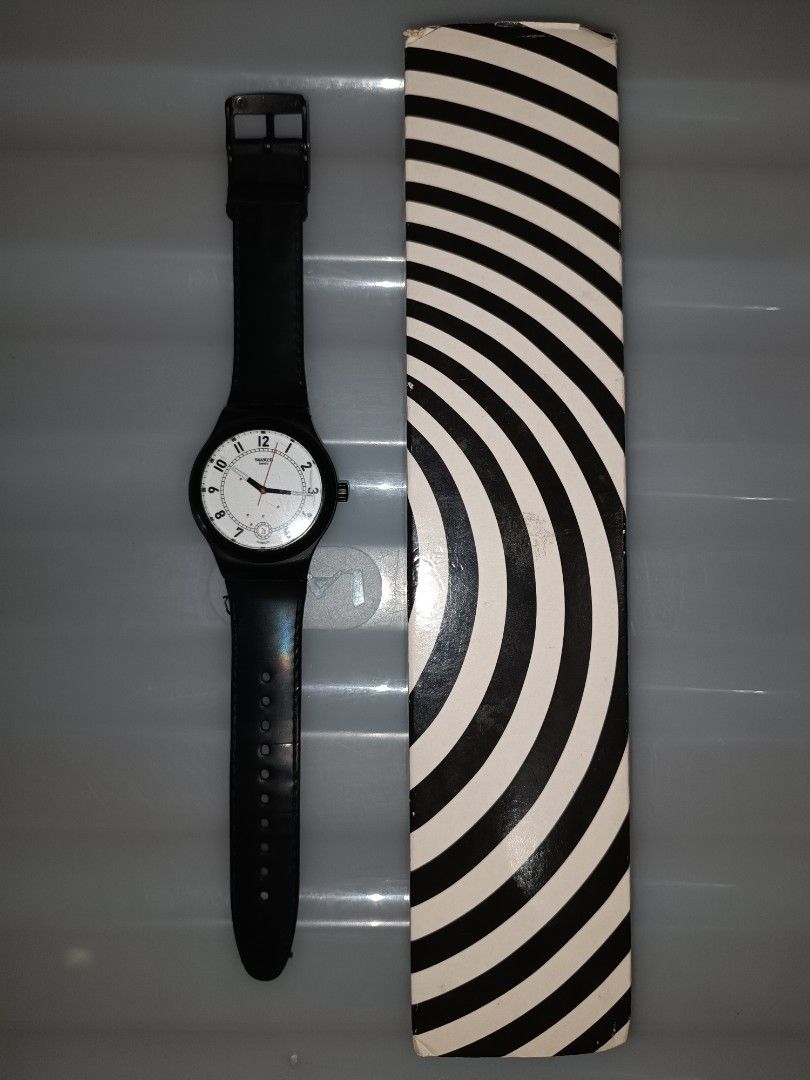 Swatch SUTB402 Sistem51 Automatic watch Men s Fashion Watches Accessories Watches on Carousell