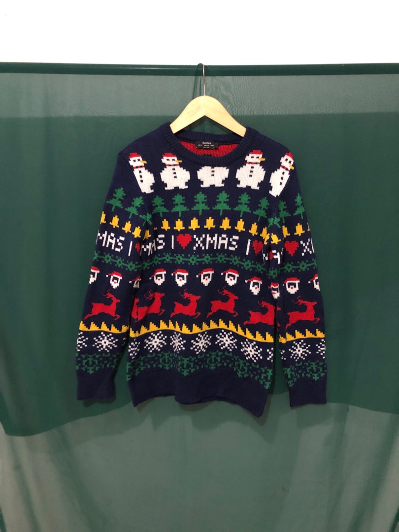 Sweater BERSHKA Christmas RARE