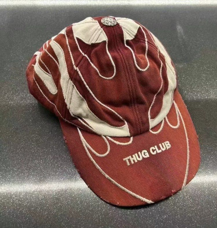 THUG CLUB CHOPPER CAP 赤 THUG CLUB - Chopper cap | HBX - Globally Curated Fashion and
