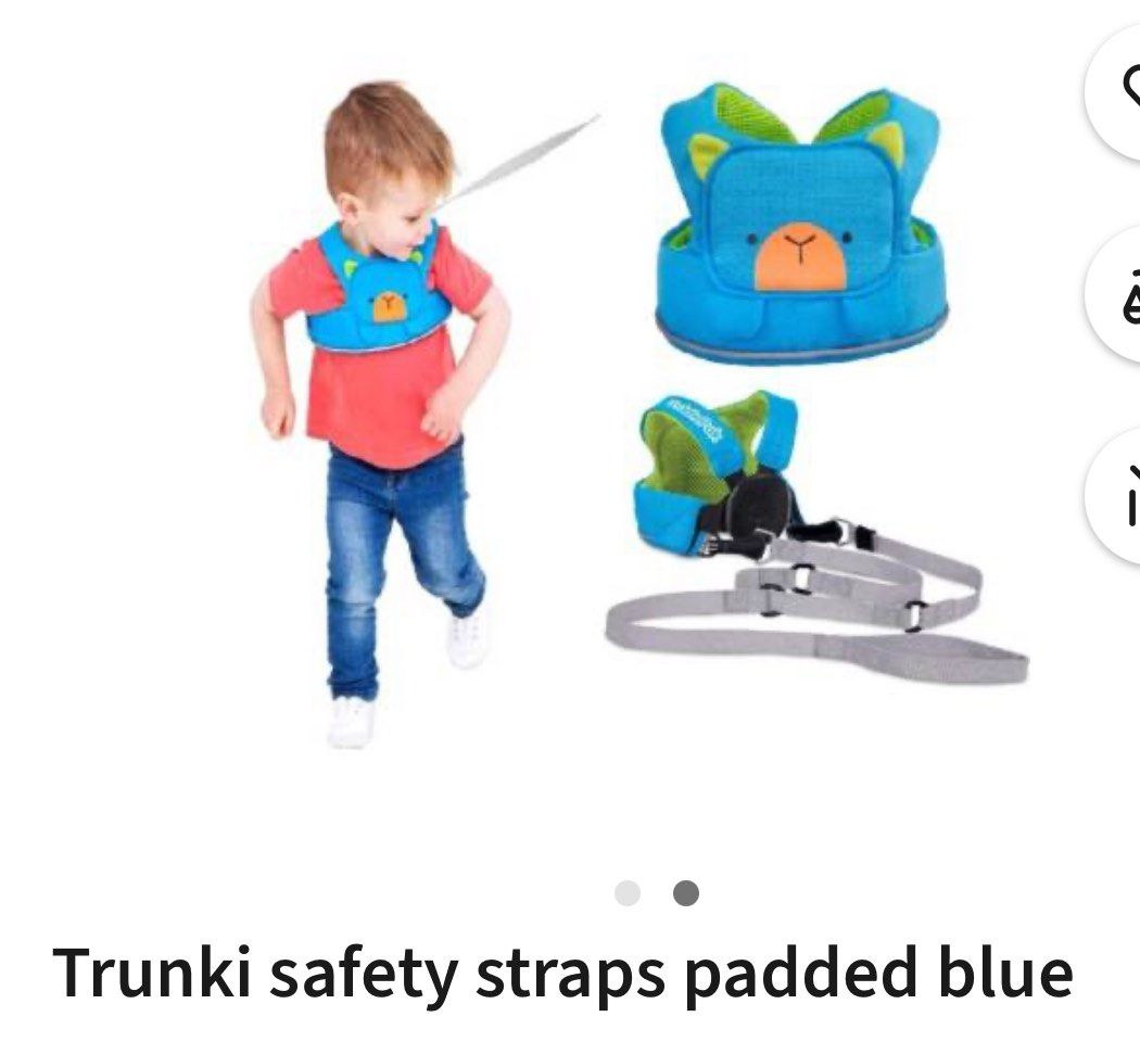 Trunki Safety Harness for toddler (Category: Other Babies Going Out Needs) located in Paranaque City. Submitted by dalle_closet (Listing ID 1327626576, Image 1). Description: suitable for 6-48mos almost new pa naman safety harness.
